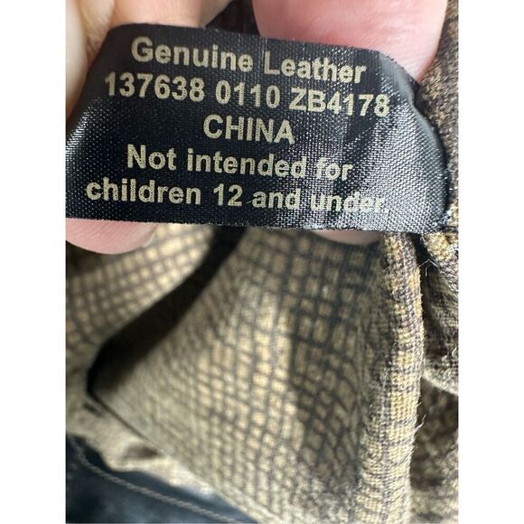 Fossil Leather Shoulder Bag Black 137638 See Description - Picture 13 of 16